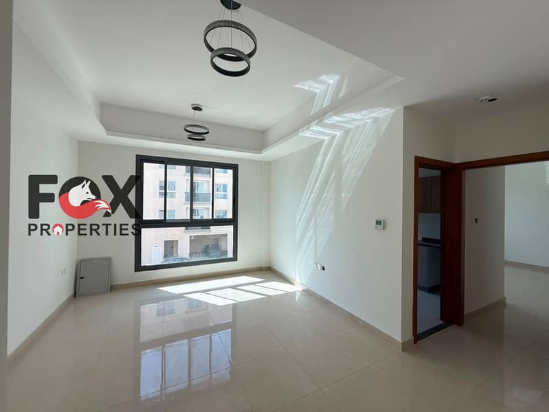 Elegant Brand-New 1-Bedroom Master Apartment | First Occupancy | Modern Finishing | Open View | Easy Access to Dubai | Annual Rent: AED 35,000